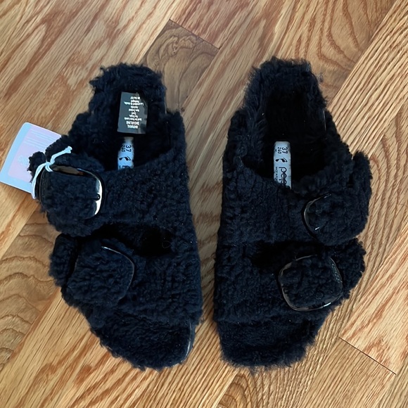 Birkenstock Papillio Arizona Big Buckle Shearling Size 6 NWT - Picture 4 of 16